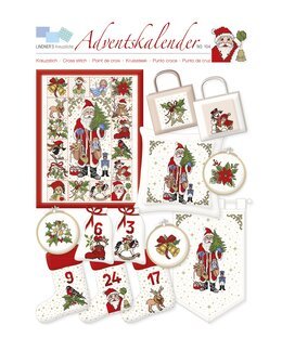 Stickpackung Adventskalender