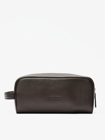 John Henric Men's Brauner Kulturbeutel Size Onesize