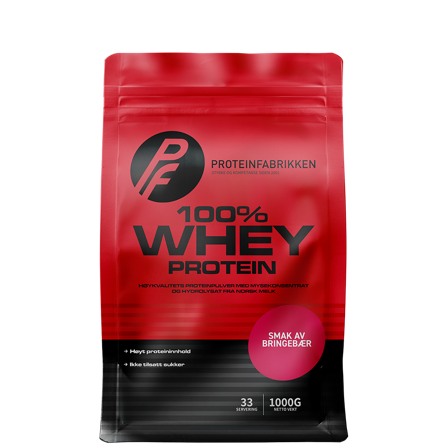 Proteinfabrikken Whey 100% 1 kg