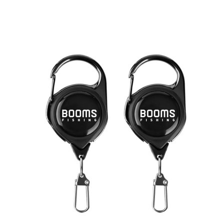 Fiske Infällbar Nyckel Kedja 2 delar med Antirust Fjäder Lätt Release Badge Holder