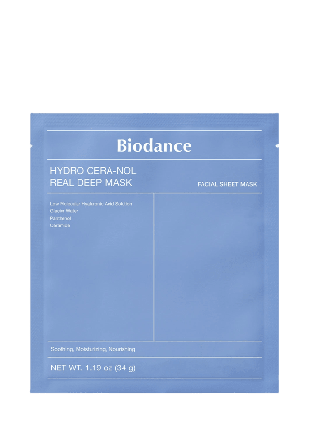 Biodance Hydro Cera-Nol Real Deep Mask 4-Pack Ansiktsmask & peeling Unisex 4 PCS