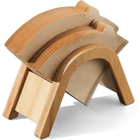 Kaffefilterholder, kaffefilterholder, filterholder - kaffefilterholder til opbevaring, 16 * 7,6 * 10 cm