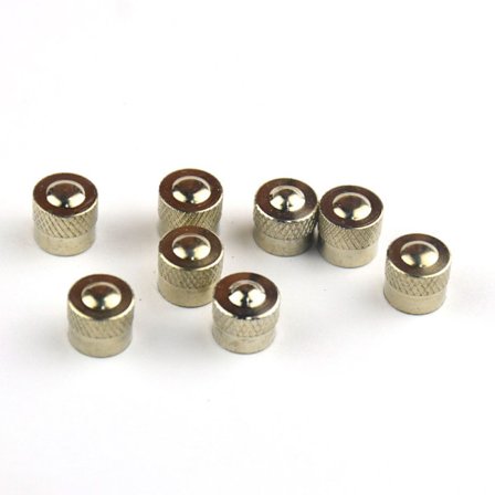 Alu-Ventilkapper Bil Støvkapper Dæk Hjul Stængel Ventil Støvkapsel