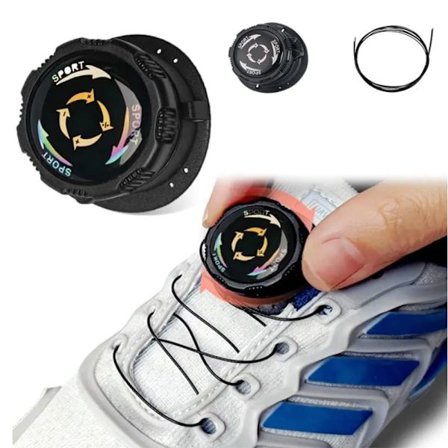 Innovativa No-Tie Skosnören - Snabblås för Barn & Vuxna!