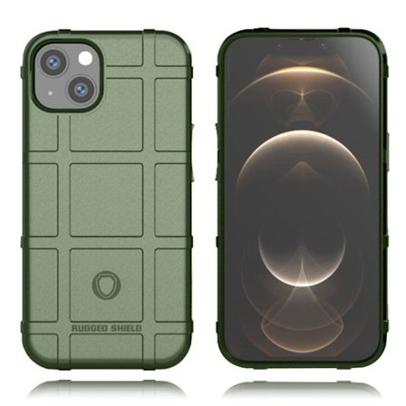 Rugged Shield Etui iPhone 13 - Grønn