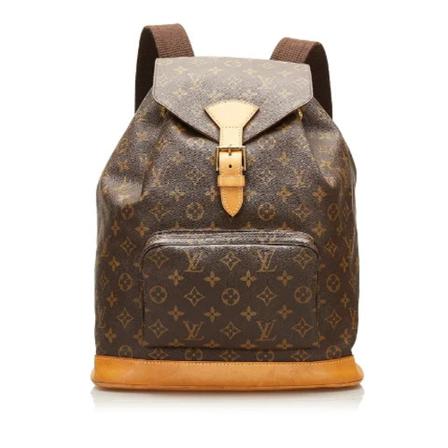 Louis Vuitton Vintage Pre-owned Canvas rygsaekke Brun, Dame Vintage Tasker, Størrelse: ONE Size