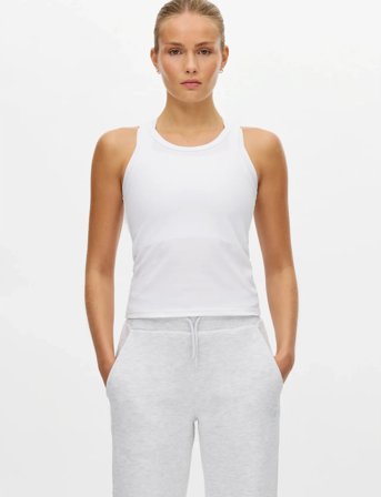 Röhnisch Rib Drymotion Singlet - White - XL
