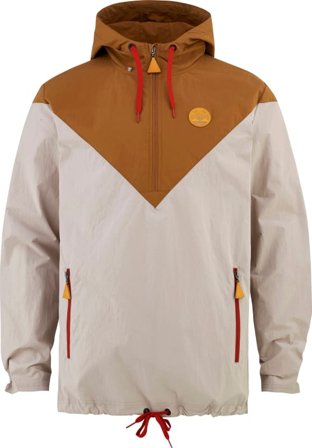 Bula Men ́s Swell Anorak unlined jackets Grey S