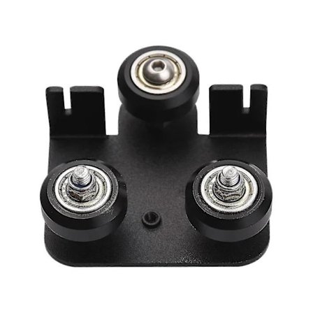 3D Ekstruder Bagplade med Remhjul 3D Printerdele Tilbehør Ekstruderende Bagplade til Ender 3 Ender 3x Pro Cr-10 Cr-10s S4 S5 Serien 3D Skr...