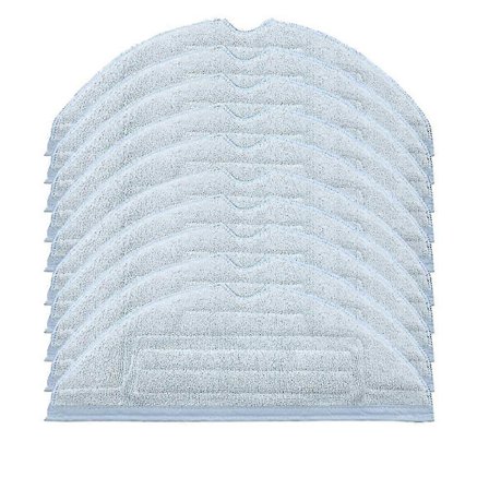 10-pack moppdynor för Roborock T7s T7s Plus S7 återanvändbar golvduk