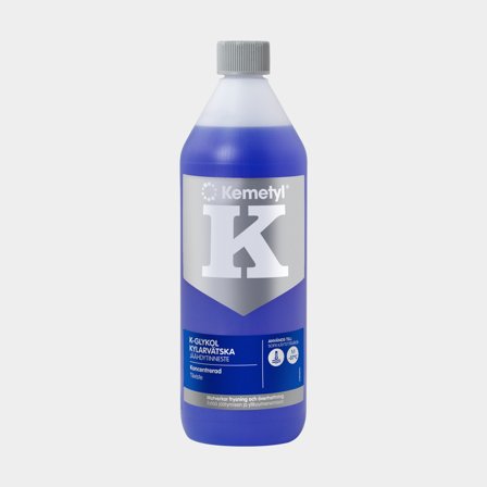 Blue coolant (glycol) Kemetyl K-Glykol, for closed cooling system, ethylene glycol, concentrated, 1 litre