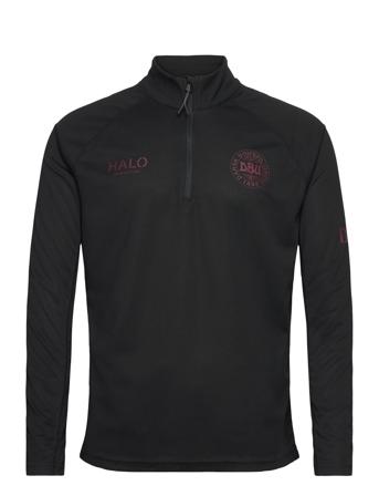 Halo Dbu Sorona Half Zip Sport Sport Clothing Sport Fleeces & Midlayers Black Hummel