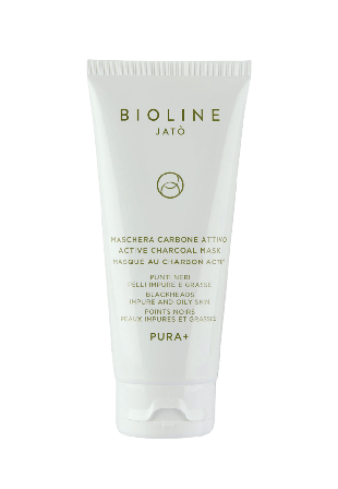Bioline Jatò Pura+ Active Charcoal Mask Ansiktsmask & peeling Unisex 100ML