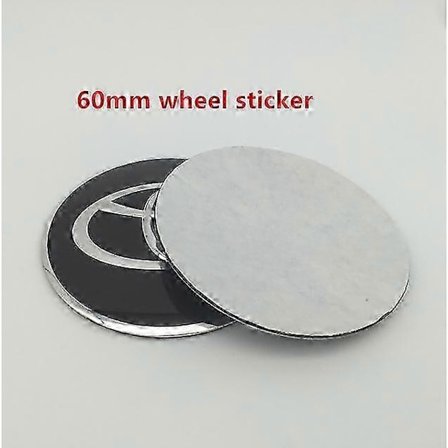 Uudet 4 kpl 56mm 60mm 65mm Toyota auton pyörän navan keskiökupin merkkien suojukset Emblem Sticker Styling Accessories jy[HK]