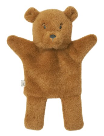 Liewood Honor Bear Hand Puppet - Brown - ONE SIZE