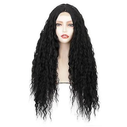 Parrykk Liten Blonder Front Blonder Parykk Damer Langt Krøllete Hår Kjemisk Fiber Han