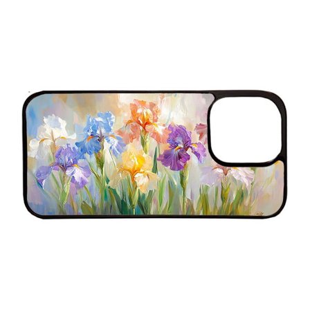 Blomma Iris Målning iPhone 13 Pro Skal