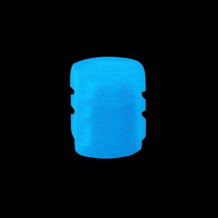 40st Däckventilkåpor Cover BLÅ