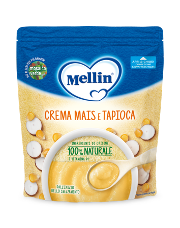 Mellin Crema Mais/Tapioca 200g 4Mesi+
