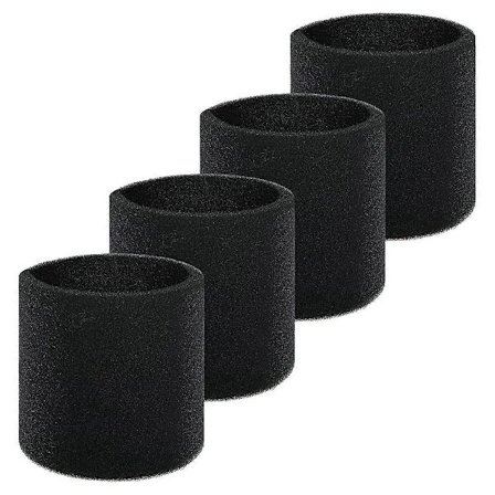 4-pack 90585 Skumhylsfilter för de flesta & & Genie Shop våt- och torrdammsugare, VF2001 Skumersättningsfilter