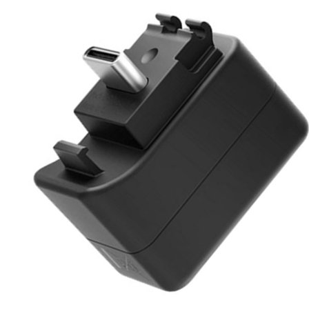 Kameraopladningsadapter med lydport, stabilt klipdesign til X5-optagelse