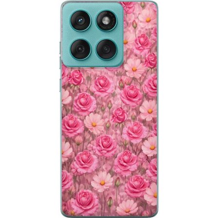 Kompatibelt Mobildeksel til Motorola Edge 60 Fusion Petal Reverie Blush Rose