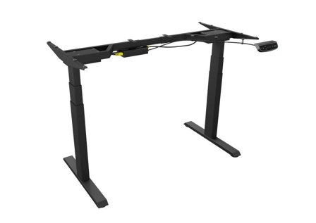 ICY BOX Tischgestell elektr. höhenverstel. ohne Platte schwa.