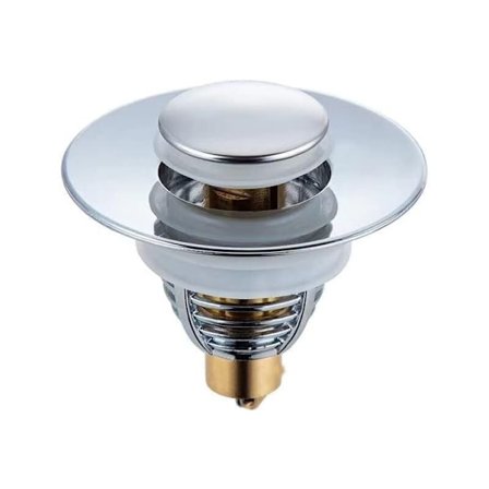 Universel vaskprop, forbedret afløbsprop, trækprop til vask, til badekar, køkken, vask (32-42 mm afløb)