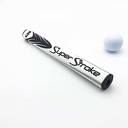 Golf sport super push rod grepp, golftillbehör, ultratunn, medium tunn och tjock version, vit och svart, fem