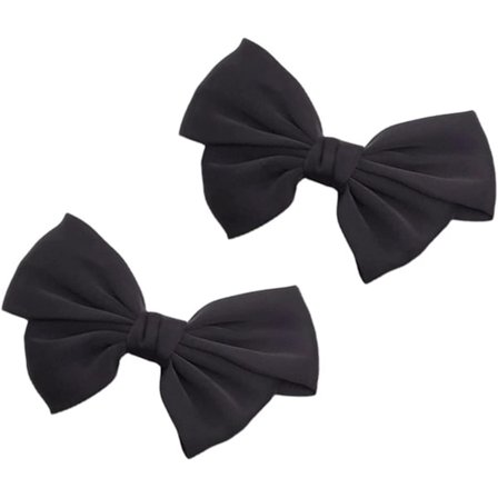 2 stk. Håndlavede Sløjfe Sko Spænde Sko Klips Bryllup Sko Dekoration