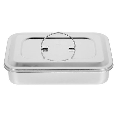 Rostfritt stålbricka Kirurgiska instrumentbrickor Dentalinstrumenthållare Kirurgisk bricka Dentalprocedurbricka (FMY)