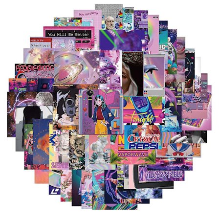 Paket med klistermärken - Estetiska