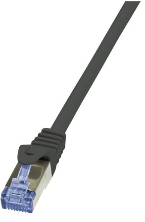 LogiLink - Patchcord Cat.6A 10G S/FTP PIMF PrimeLine 2m black
