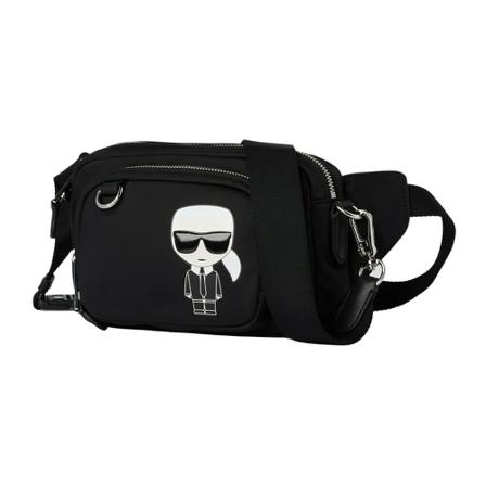 Karl Lagerfeld, Belt Bags Czarny, Kobieta, Rozmiar: ONE Size