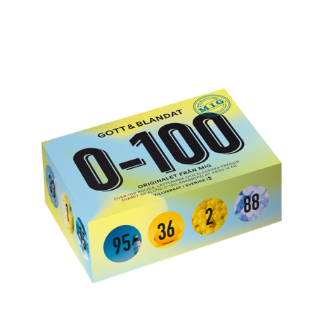 M.I.G 0-100 Gott & Blandat Spel ONESIZE