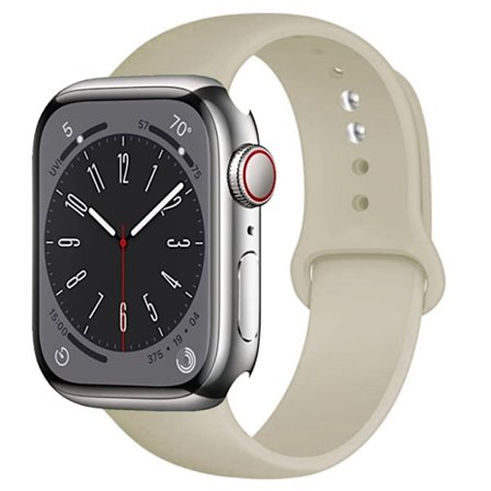 Silikonarmband Hållbart Apple Watch 38mm/40mm/41mm
