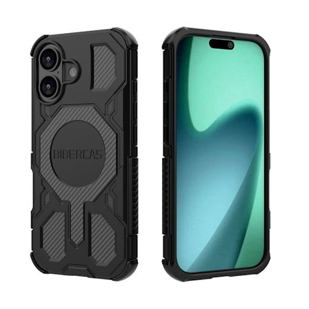 iPhone 17 Stöttåligt Mobilskal, Svart