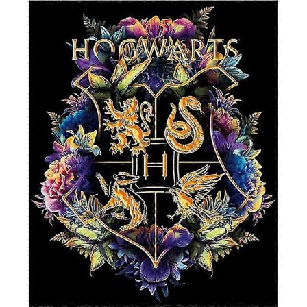 Harry Potter 5D timanttimaalaussarja - DIY Tylypahkan taikamerkki aikuisille ja lapsille, lahja ja kodin sisustus