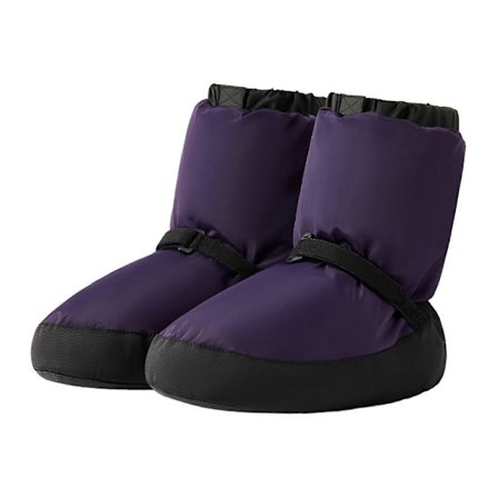 Ballett Varme-opp Støvler, Stilige Holdbare Profesjonelle Dansesko Polyester-Bomull for Vinter Lilla M