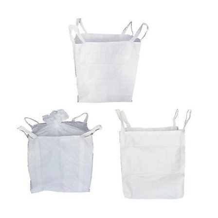 Container Big Bag 100 X 100 X 100 Cm Stor Robust Big Bag 150g M Med 4 Lyftöglor 2-pack