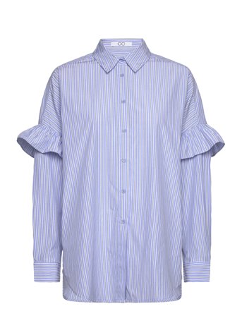 Coster Copenhagen | Cc Heart Gia Stripe Frill Shirt | 34