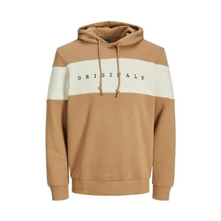 Jack & Jones Hoodies , Bruin , Heren , Maat: L