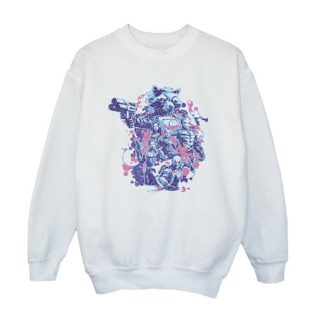 Guardians Of The Galaxy Volume 3 Flicktröja med gruppbild för flickor 3-