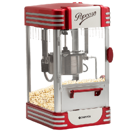 Champion Nordic Popcornmaskin Retro Xl Köksmaskiner Röd