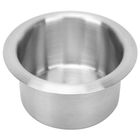 Kupinpidike Ruostumattomasta teräksestä valmistettu pulloteline laivoihin jahteihin, muunneltuun auton sisustukseen 8,5x5,5CM