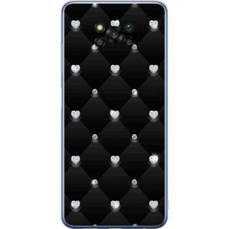 Xiaomi Poco X3 Pro Mjukt Skal - Diamant Hjärta