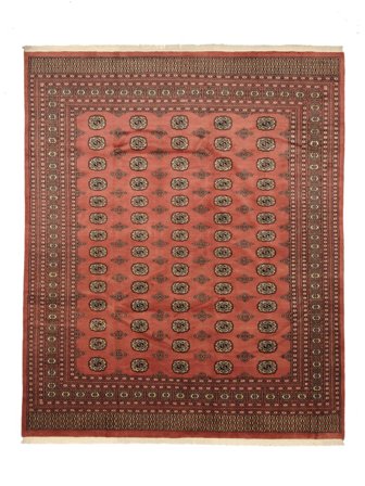 Tkany Ręcznie Bucharski 2Ply Dywan 250X306 Wełniany Duży