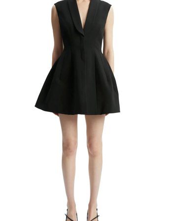 Bardot Destene Hourglass Mini Dress - Black - M