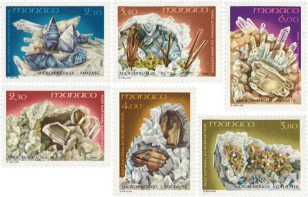 Monaco 1990 - YT 1730-1735 - Postfrisk - Postfrisk