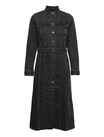 Longsleeve Dress Dresses Shirt Dresses Sort Lee Jeans
